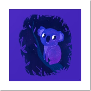 Space Koala Posters and Art